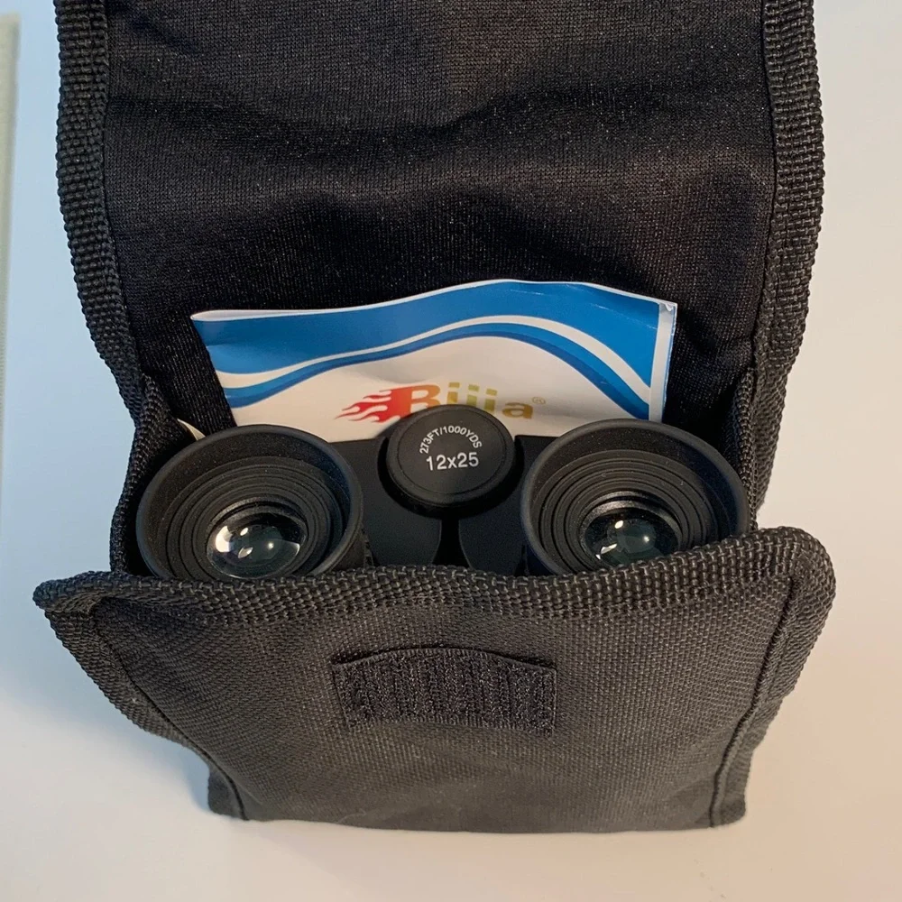 G4Free Bijia Compact Binoculars 12x25 Small Lightweight Outdoors Hiking Travel